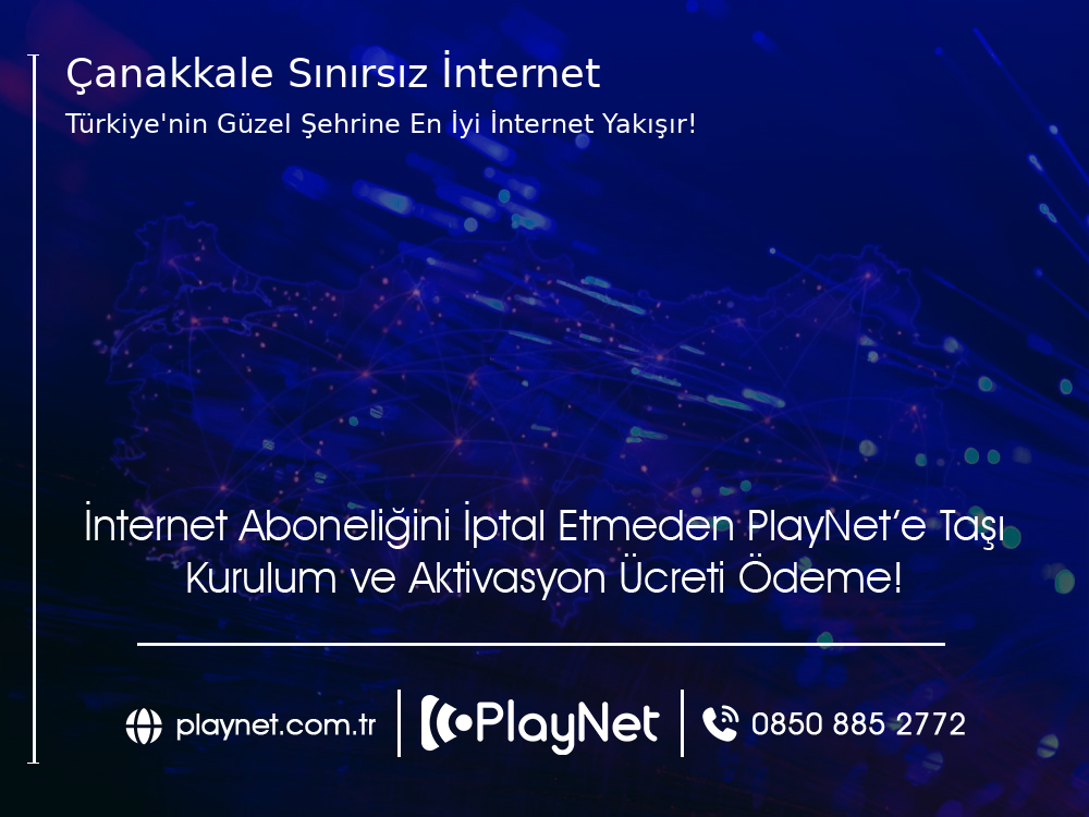 Çanakkale  Sınırsız İnternet