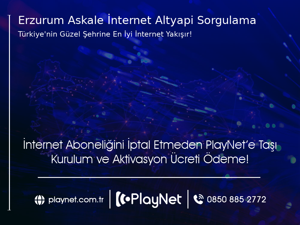 Erzurum Aşkale İnternet Altyapı Sorgulama